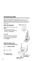 Preview for 30 page of Panasonic KX-TG2570B Operating Instructions Manual