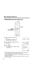 Preview for 36 page of Panasonic KX-TG2570B Operating Instructions Manual