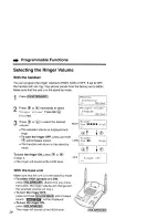 Предварительный просмотр 20 страницы Panasonic KX-TG2570F Operating Instructions Manual