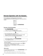 Предварительный просмотр 70 страницы Panasonic KX-TG2570F Operating Instructions Manual