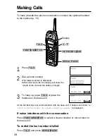 Предварительный просмотр 28 страницы Panasonic KX-TG2581ALS, KX-TG2581NZS Operating Instructions Manual