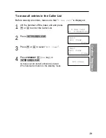 Предварительный просмотр 39 страницы Panasonic KX-TG2581ALS, KX-TG2581NZS Operating Instructions Manual