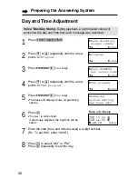 Предварительный просмотр 20 страницы Panasonic KX-TG2583ALB Operating Instructions Manual