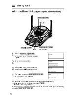 Предварительный просмотр 26 страницы Panasonic KX-TG2583ALB Operating Instructions Manual