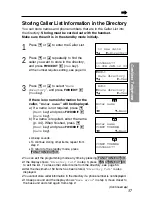 Предварительный просмотр 37 страницы Panasonic KX-TG2583ALB Operating Instructions Manual