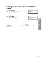 Предварительный просмотр 41 страницы Panasonic KX-TG2583ALB Operating Instructions Manual