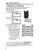 Предварительный просмотр 46 страницы Panasonic KX-TG2583ALB Operating Instructions Manual