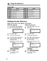 Предварительный просмотр 48 страницы Panasonic KX-TG2583ALB Operating Instructions Manual