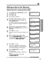 Предварительный просмотр 49 страницы Panasonic KX-TG2583ALB Operating Instructions Manual