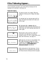 Предварительный просмотр 72 страницы Panasonic KX-TG2583ALB Operating Instructions Manual