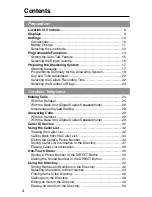 Preview for 4 page of Panasonic KX-TG2583ALS Operating Instructions Manual