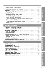 Preview for 5 page of Panasonic KX-TG2583PW Operating Instructions Manual