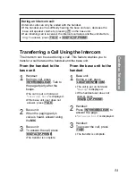 Preview for 53 page of Panasonic KX-TG2583PW Operating Instructions Manual