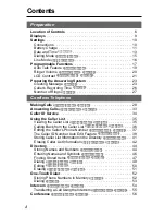 Preview for 4 page of Panasonic KX-TG2584 Operating Instructions Manual