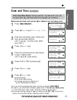 Preview for 13 page of Panasonic KX-TG2584 Operating Instructions Manual