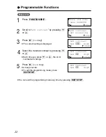 Preview for 22 page of Panasonic KX-TG2584 Operating Instructions Manual