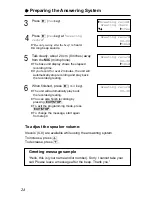 Preview for 24 page of Panasonic KX-TG2584 Operating Instructions Manual