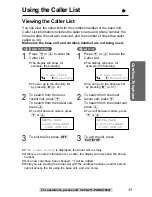 Preview for 35 page of Panasonic KX-TG2584 Operating Instructions Manual