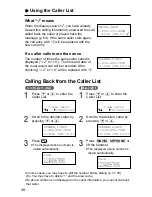 Preview for 36 page of Panasonic KX-TG2584 Operating Instructions Manual