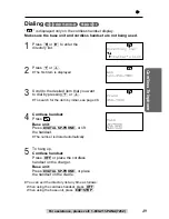 Preview for 49 page of Panasonic KX-TG2584 Operating Instructions Manual