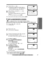 Preview for 51 page of Panasonic KX-TG2584 Operating Instructions Manual