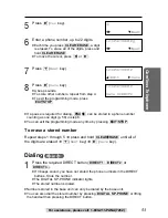 Preview for 53 page of Panasonic KX-TG2584 Operating Instructions Manual