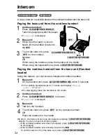 Preview for 54 page of Panasonic KX-TG2584 Operating Instructions Manual