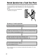 Preview for 66 page of Panasonic KX-TG2584 Operating Instructions Manual