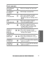 Preview for 73 page of Panasonic KX-TG2584 Operating Instructions Manual