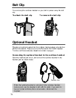 Preview for 76 page of Panasonic KX-TG2584 Operating Instructions Manual