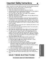 Preview for 87 page of Panasonic KX-TG2584 Operating Instructions Manual