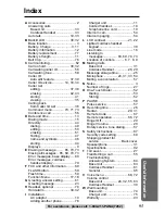 Preview for 95 page of Panasonic KX-TG2584 Operating Instructions Manual