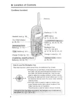 Preview for 8 page of Panasonic KX-TG2584S Operating Instructions Manual