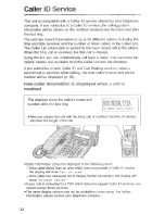 Preview for 34 page of Panasonic KX-TG2584S Operating Instructions Manual