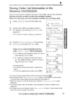 Preview for 41 page of Panasonic KX-TG2584S Operating Instructions Manual