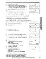 Preview for 51 page of Panasonic KX-TG2584S Operating Instructions Manual