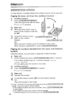 Preview for 54 page of Panasonic KX-TG2584S Operating Instructions Manual