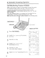 Preview for 62 page of Panasonic KX-TG2584S Operating Instructions Manual