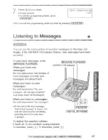 Preview for 63 page of Panasonic KX-TG2584S Operating Instructions Manual