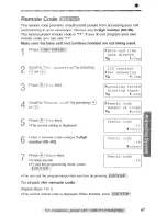 Preview for 67 page of Panasonic KX-TG2584S Operating Instructions Manual