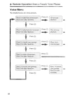 Preview for 68 page of Panasonic KX-TG2584S Operating Instructions Manual