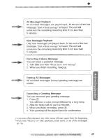 Preview for 69 page of Panasonic KX-TG2584S Operating Instructions Manual