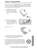 Preview for 77 page of Panasonic KX-TG2584S Operating Instructions Manual