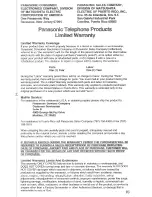 Preview for 93 page of Panasonic KX-TG2584S Operating Instructions Manual