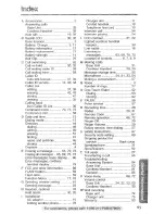 Preview for 95 page of Panasonic KX-TG2584S Operating Instructions Manual