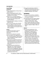 Preview for 8 page of Panasonic KX-TG2620 Operating Instructions Manual