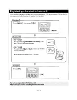 Предварительный просмотр 59 страницы Panasonic KX-TG2620 Operating Instructions Manual