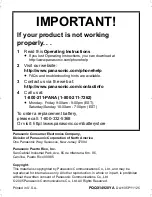 Preview for 52 page of Panasonic KX-TG2622 Operating Instructions Manual