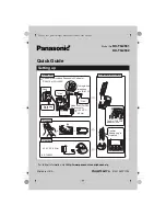 Preview for 1 page of Panasonic KX-TG2631 Quick Manual