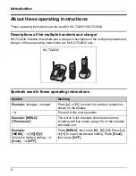 Предварительный просмотр 4 страницы Panasonic KX-TG2631NZ Operating Instructions Manual